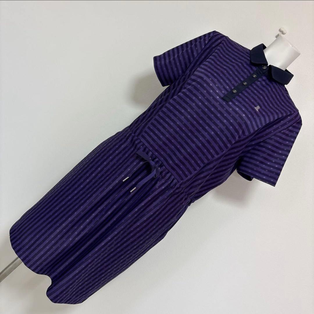 ランバン スポール LANVIN SPORT ゴルフウェア 半袖ワンピース