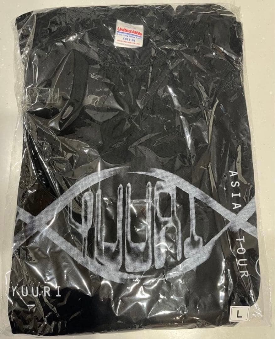 新品未使用 優里アジアツアーTシャツ Lサイズ