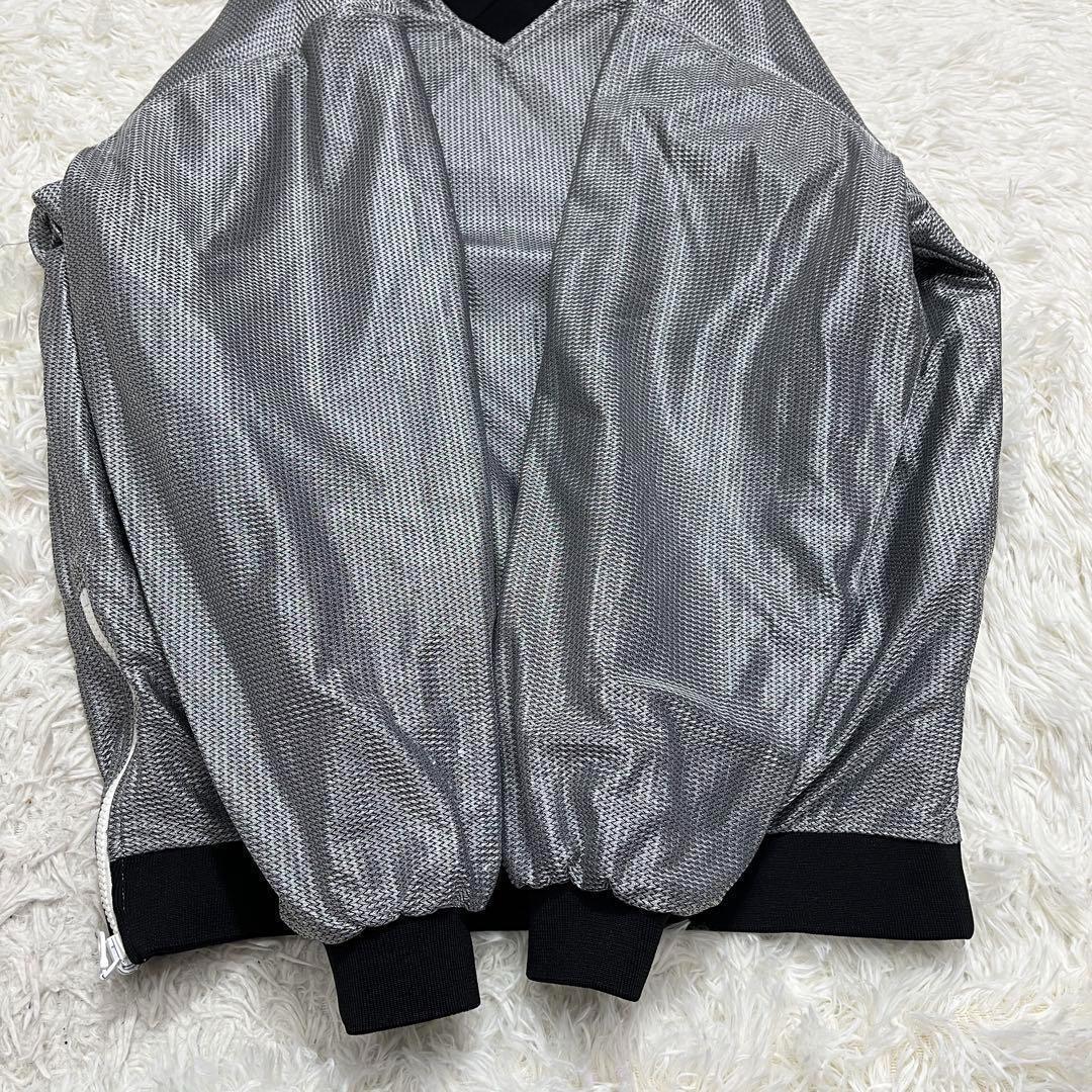 90s　adidas　アディダス　リバーシブル ナイロン プルオーバー ピステ