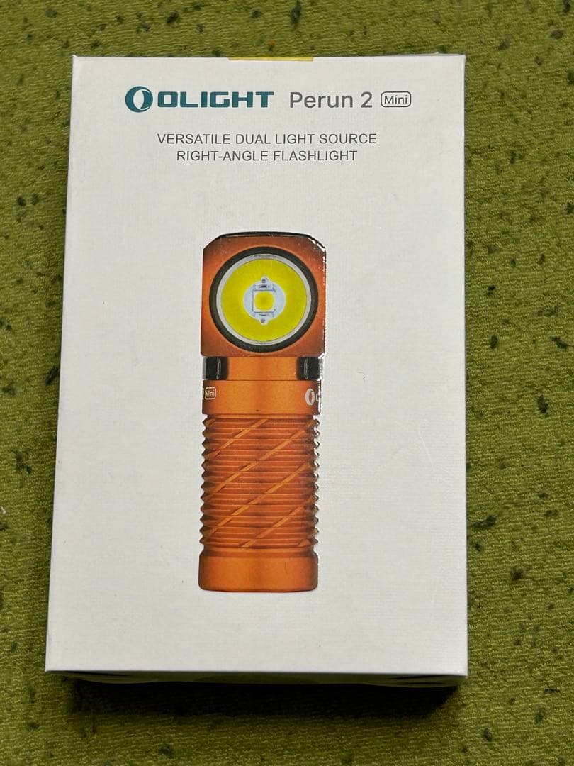 OLIGHT(オーライト) Perun 2 Mini オレンジ 昼光色CW