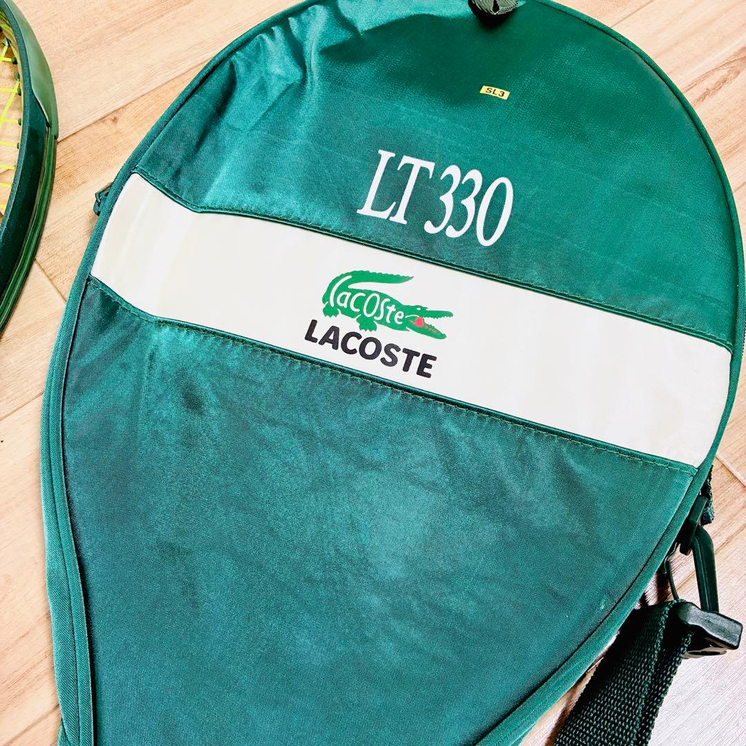 【美品】LACOSTE　ラコステ　LT330　硬式　テニスラケット カバー付き