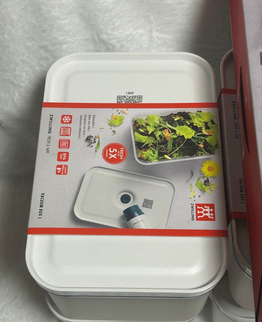 専用　新品未使用　ツヴィリング　真空ポンプ　真空コンテナ　真空保存バック　セット