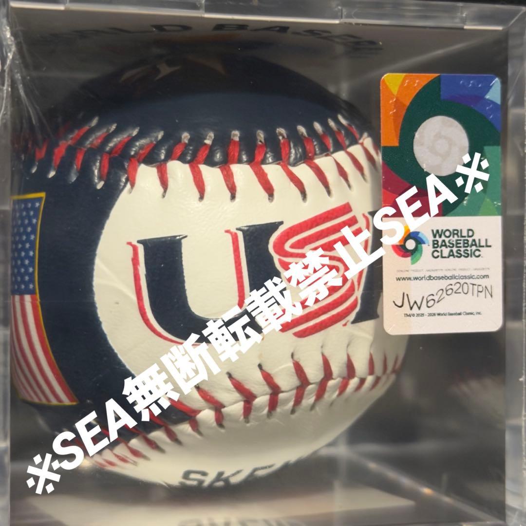 超激レア　2026 WBC アメリカ代表 ジャッジ ローリングス 記念ボール