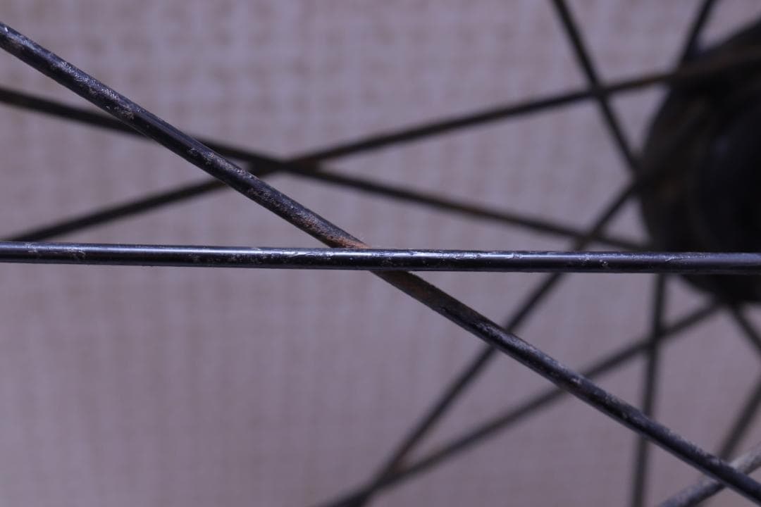 マツケン　BMX 完組フロントホイール 20インチ チタンシャフト 超軽量