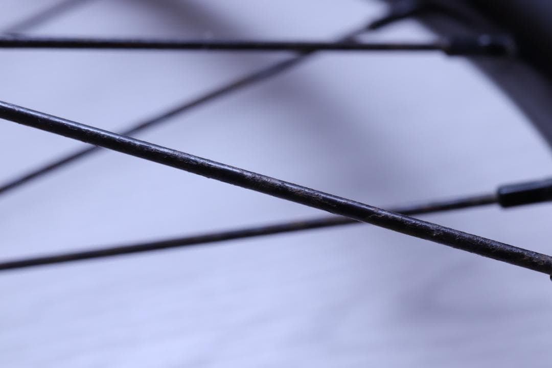 マツケン　BMX 完組フロントホイール 20インチ チタンシャフト 超軽量
