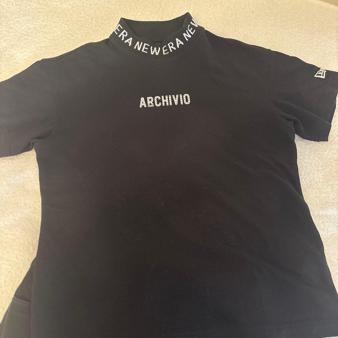 ARCHIVIO ✖️NEW ERAブラック Tシャツ スカート セットアップ