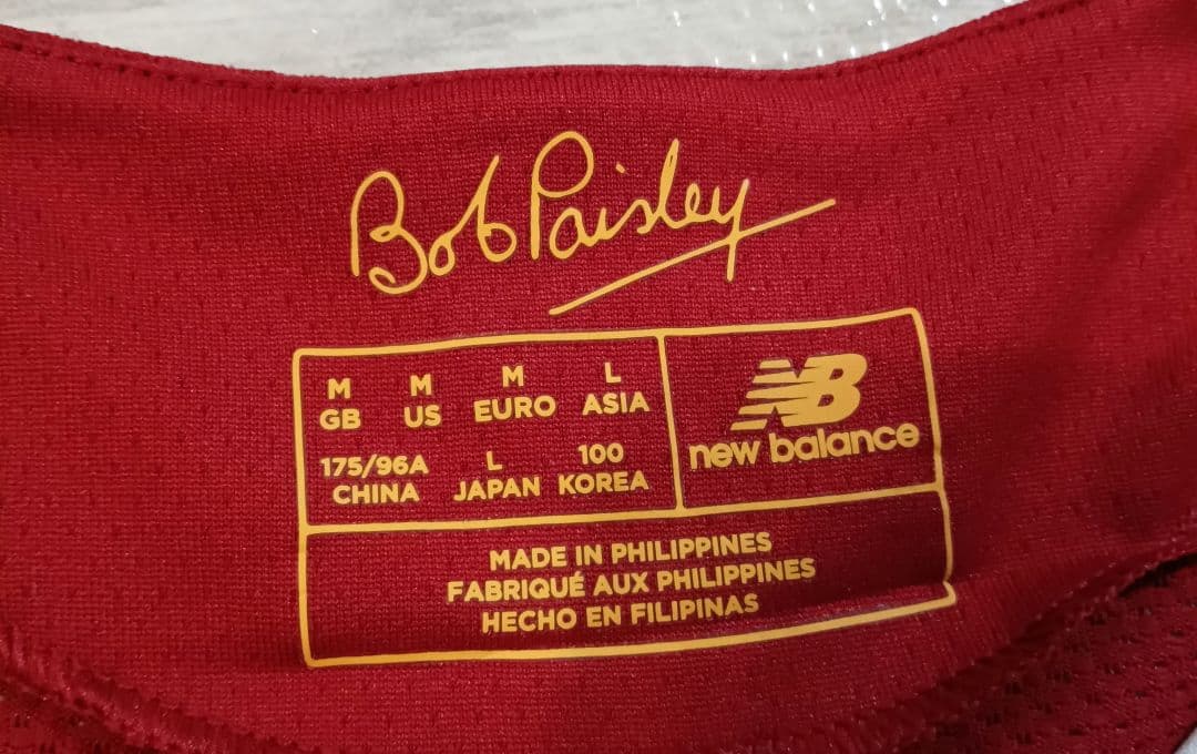 リバプールFC UNIFORM New Balance 南野拓実18番sizeＬ