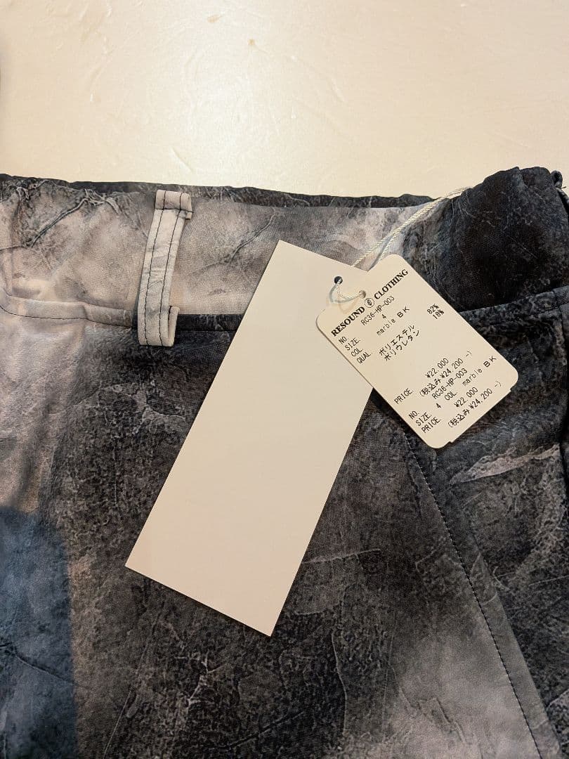 新品　RESOND CLOTHING　セットアップ　ラッシュガード　マーブル柄