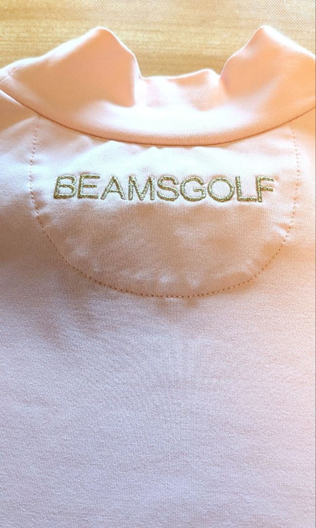 Beams Golf ピンク ハイネックシャツ　ビームスゴルフ