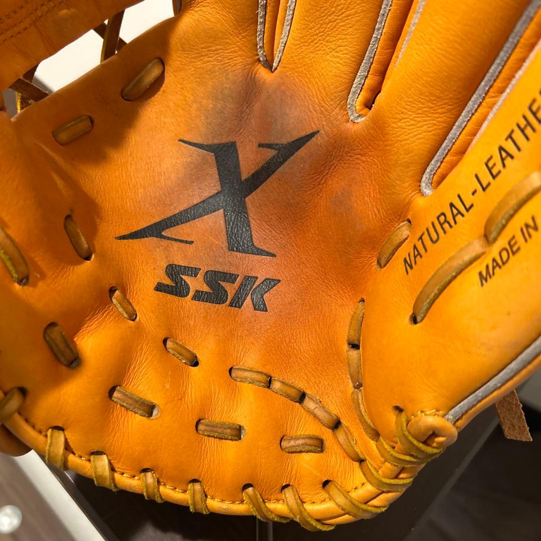 SSKミスターエックス 限定モデル 元久保田スラッガー職人製作 内野用