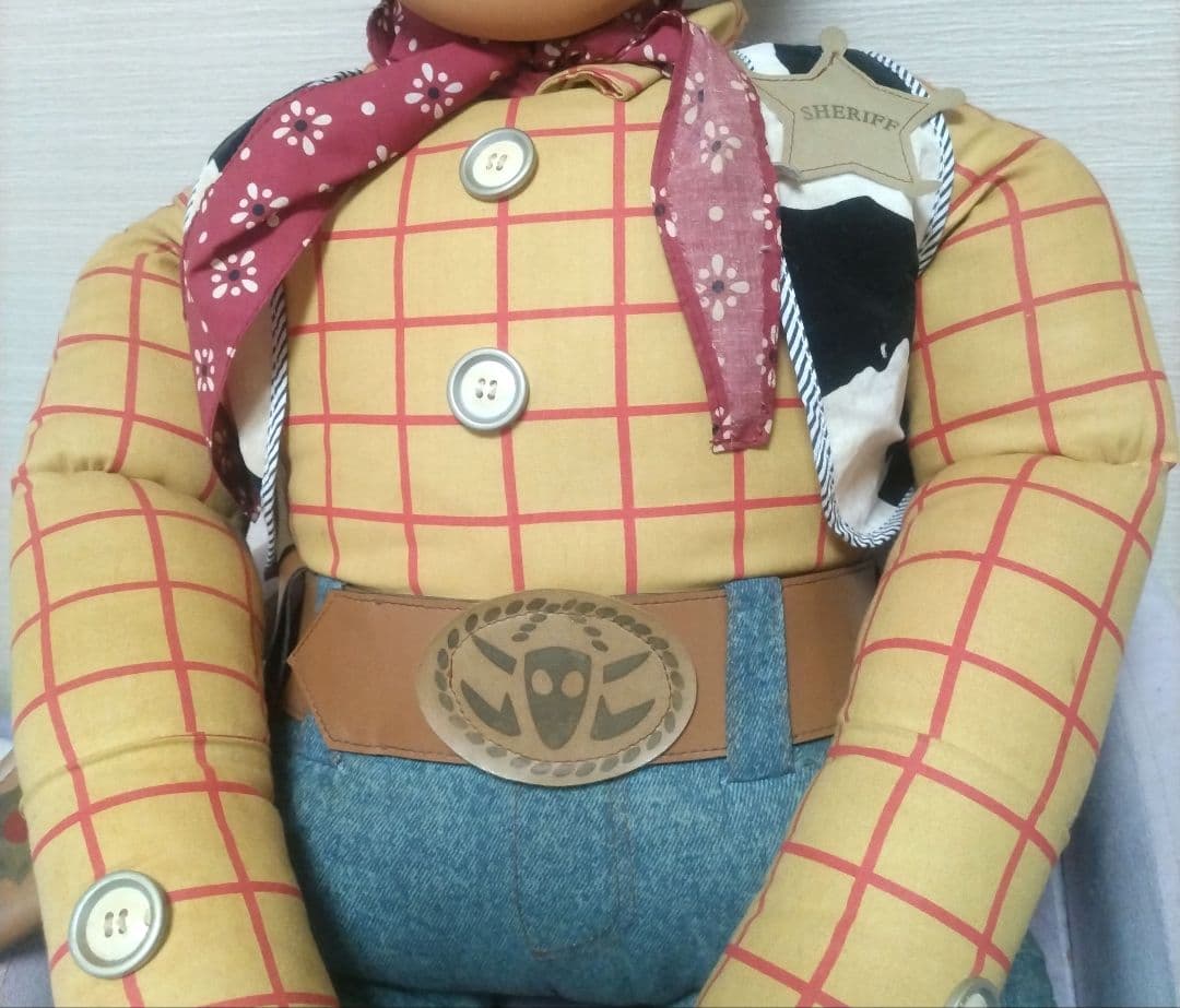 トイストーリー ウッディー 超 特大 巨大 BIG 120cm ぬいぐるみ 希少