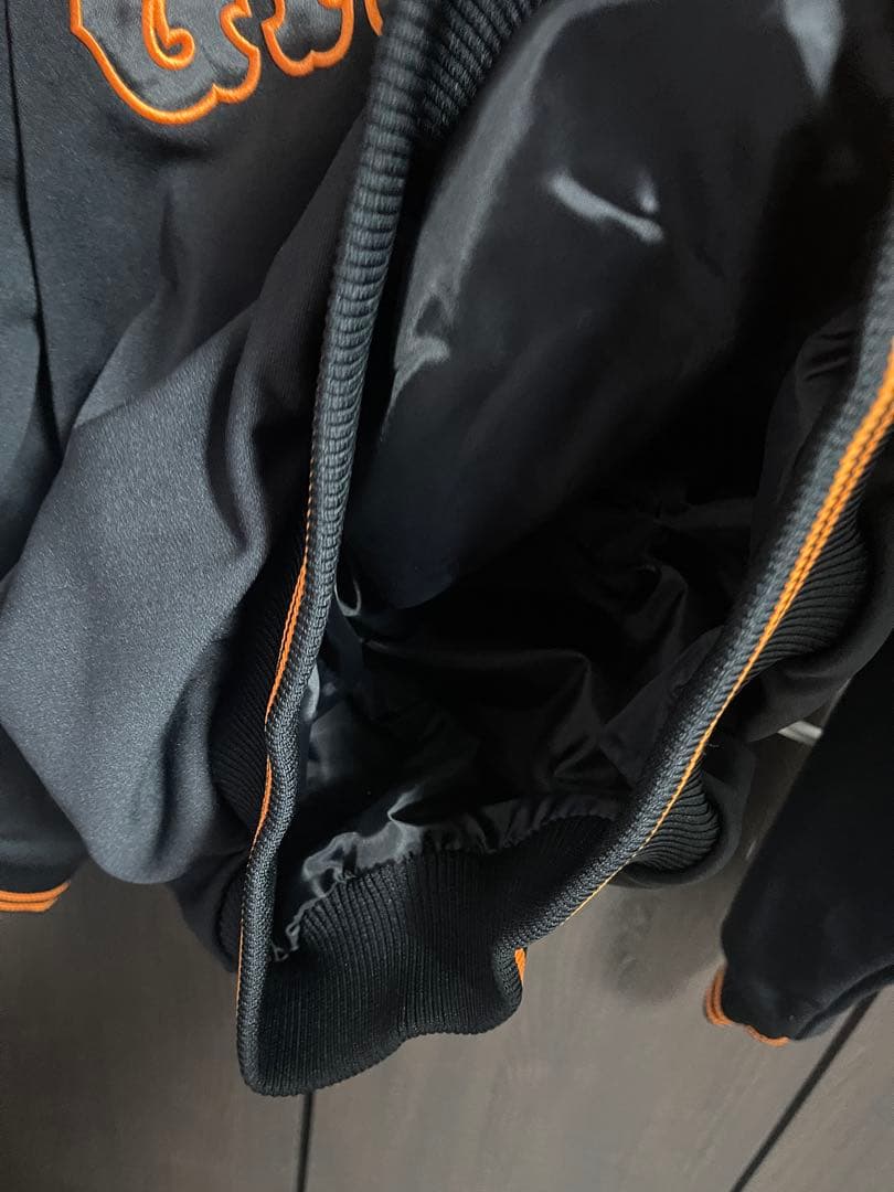 【美品】ミズノプロ　MIZUNO PRO ハーフジップ　ジャケット　巨人　L 黒