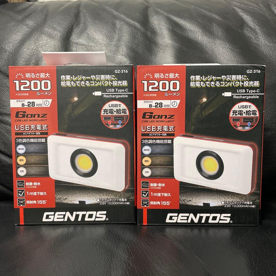 GENTOS GZ-316 2セット