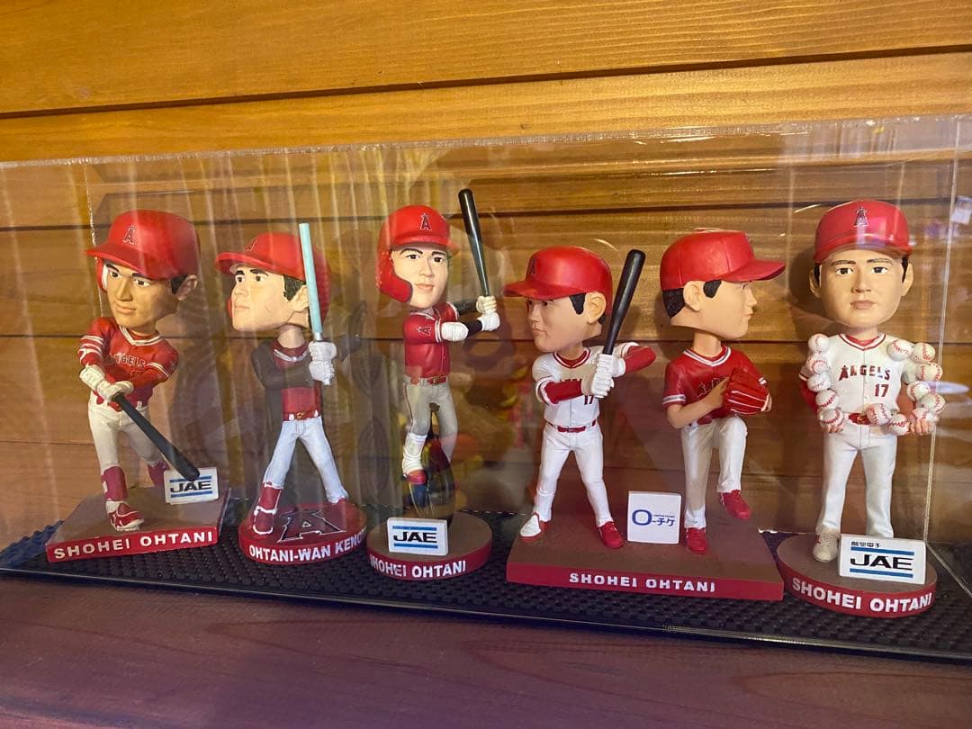 大谷翔平 ボブルヘッド 5体set USED！ 正規品！ エンジェルス球場限定品