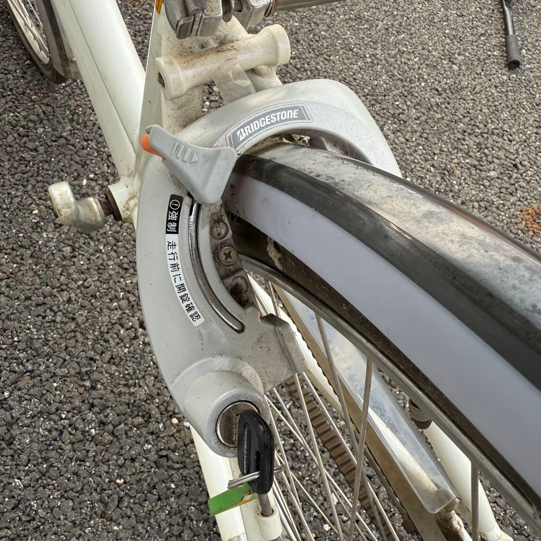 アルベルト 自転車 26インチ カゴ/変速機/オートライト付 定価10万円