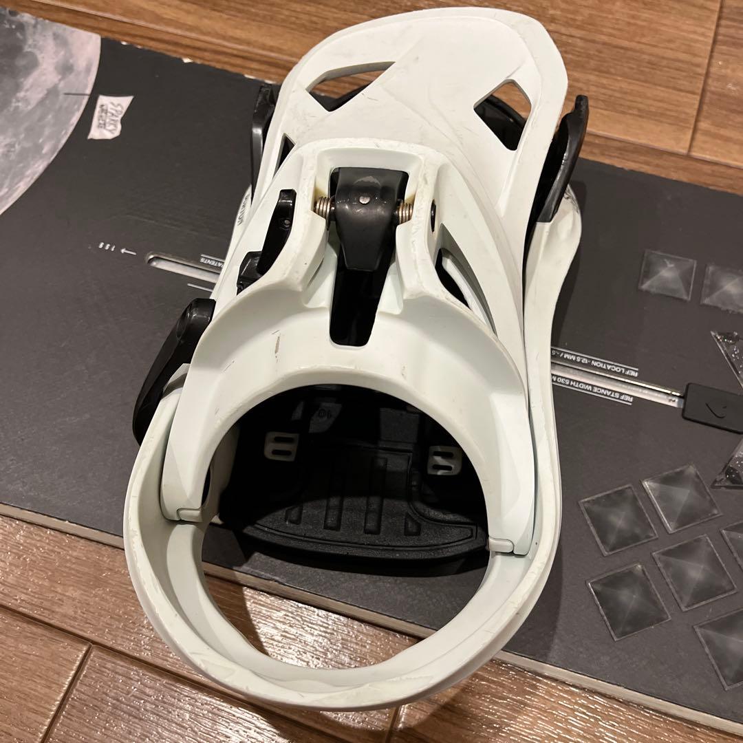 Burton stepon スノーボード ビンディング ホワイト（M）