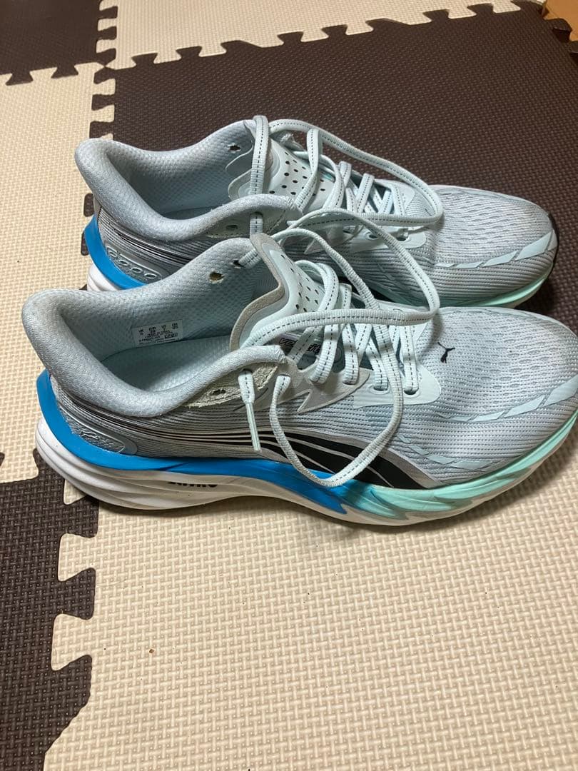 PUMA 25cm ヴェロシティニトロ4 ライトブルー