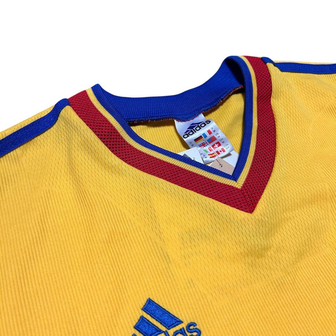 未使用品 タグ付き 1998年フランスW杯 ルーマニア代表 ホーム ユニフォーム