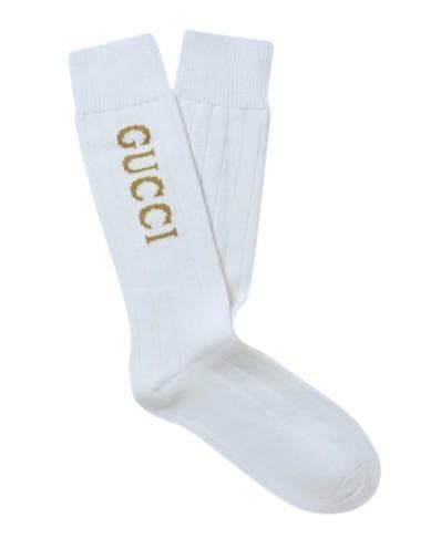 【新品】GUCCI グッチ ソックス ロゴ ラッピングセット付き