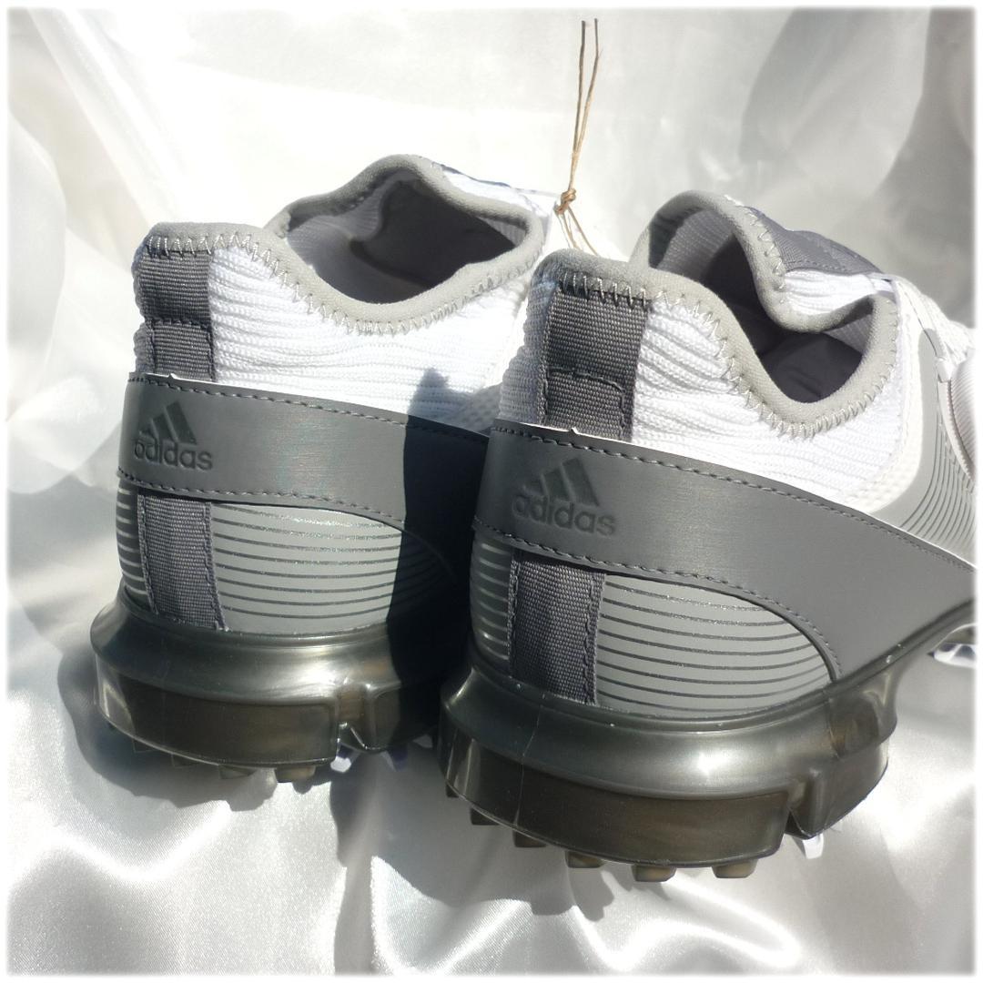 新品28cm adidas αFLEX Boa 21ボア 白ゴルフシューズ