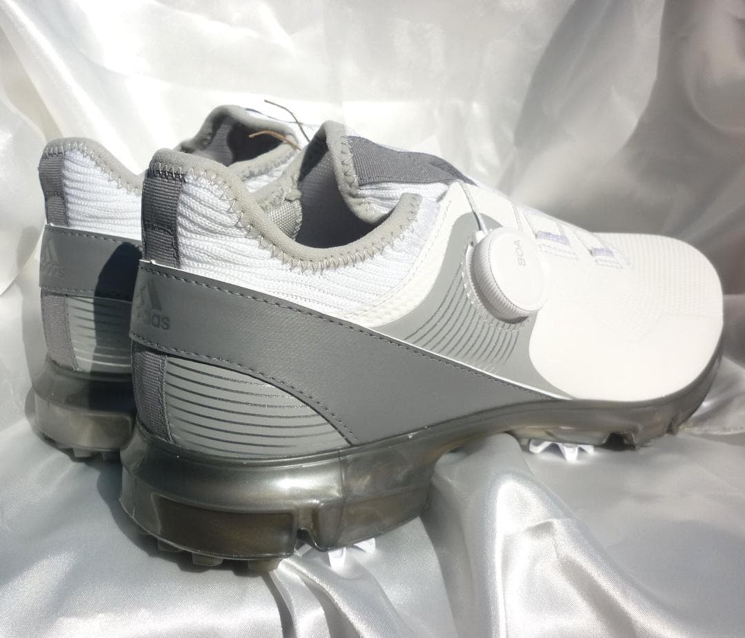 新品28cm adidas αFLEX Boa 21ボア 白ゴルフシューズ