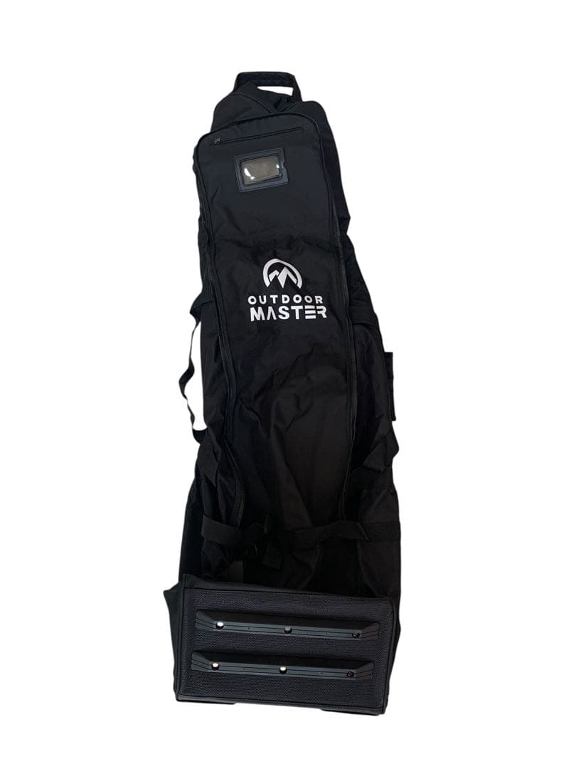 《開封済・未使用》OutdoorMaster ゴルフ トラベルバッグ ブラック
