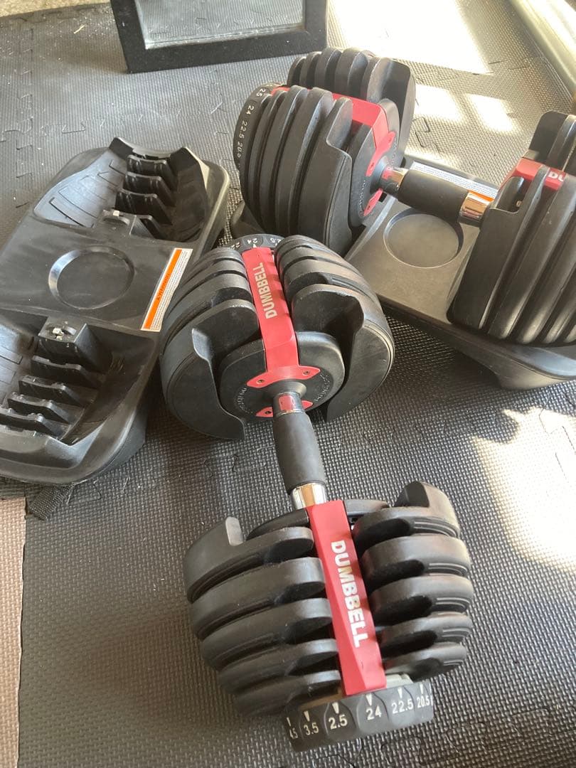 ① DUMBBELL 可変式 ダンベル2.5 - 24㎏