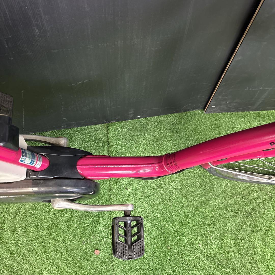 電動自転車 Panasonic Gyutto ピンク 3人乗り対応　54