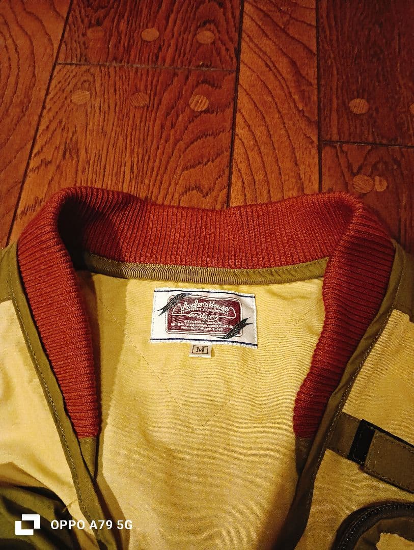 新品　９０s　アングラーズハウス　フィッシングベスト M
