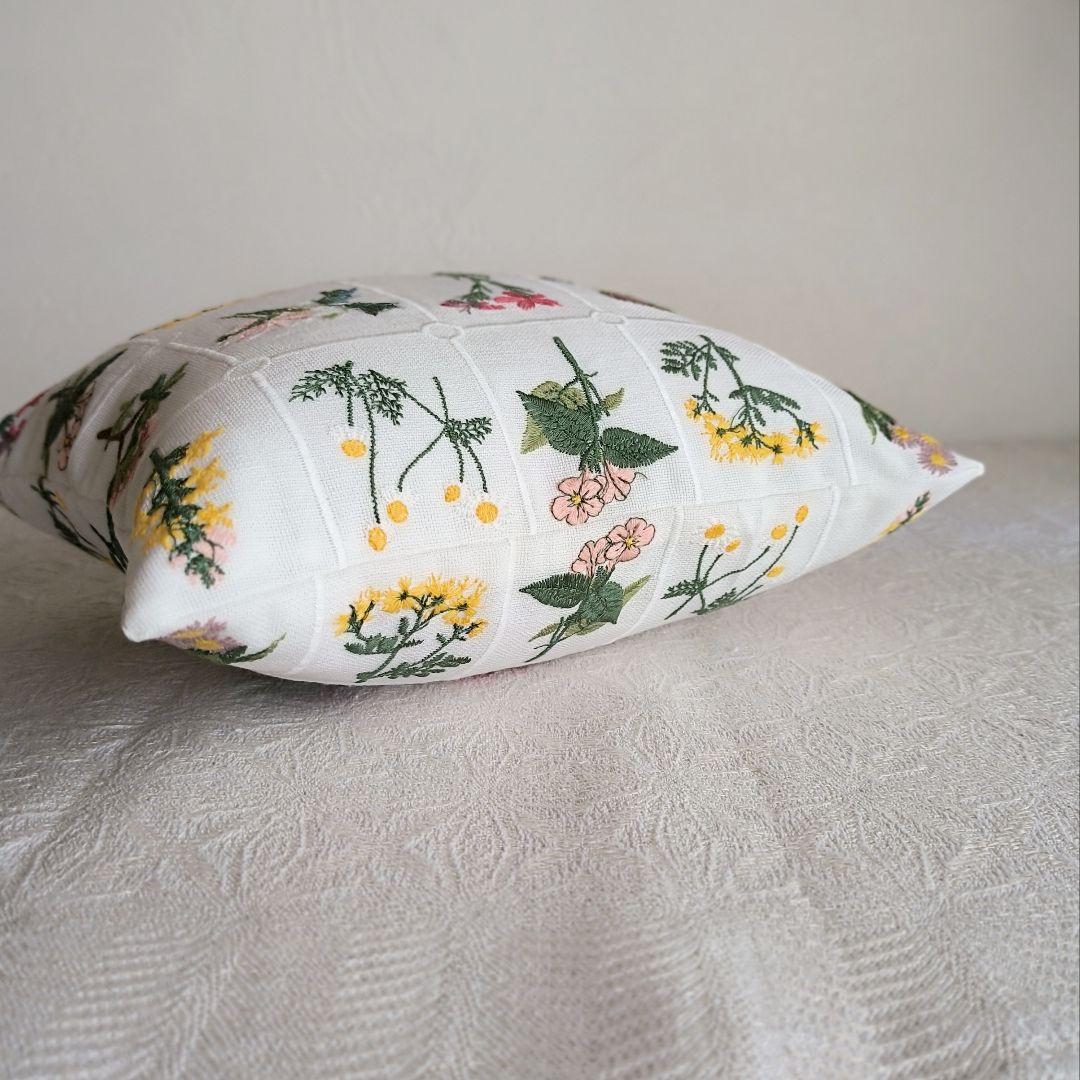 * botanical cushion ❀ * ボタニカル柄 クッション