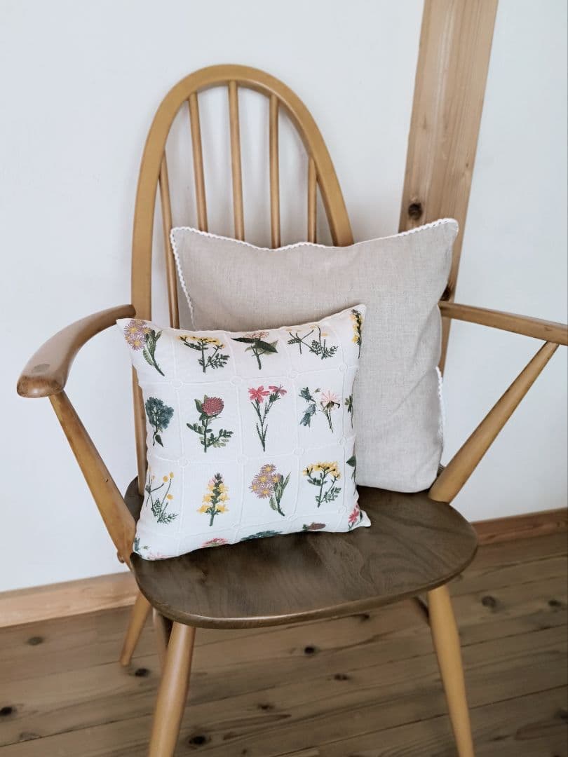 * botanical cushion ❀ * ボタニカル柄 クッション
