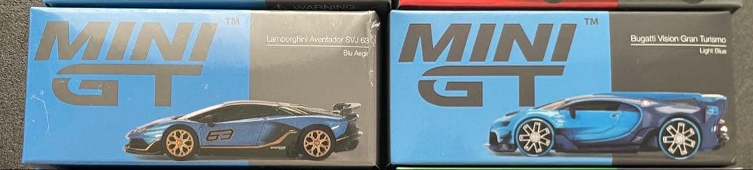 MINI GTのミニカーセット（バラ売り可能）