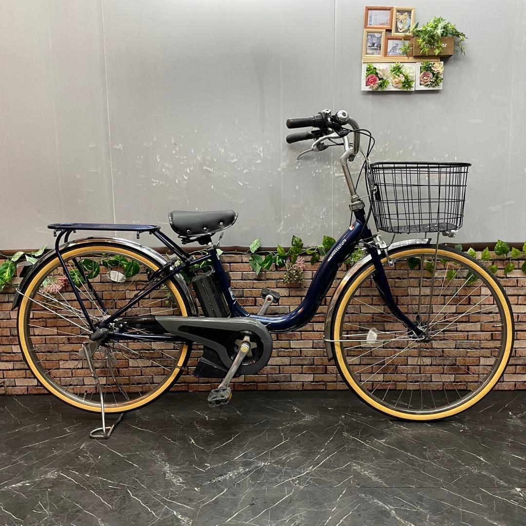 【185】電動自転車 YAMAHA PAS Natura ブルー 26インチ