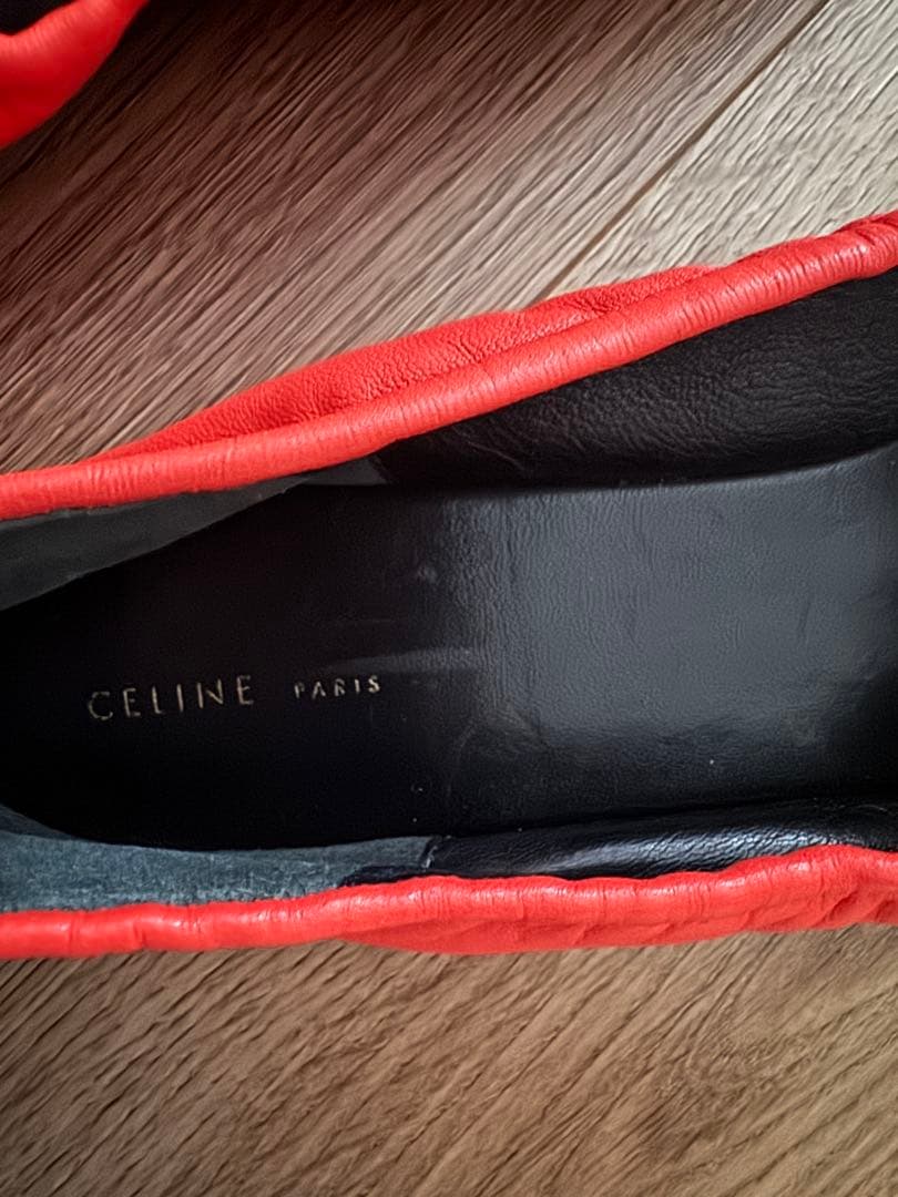 バレエ CELINE Soft Ballerina RED