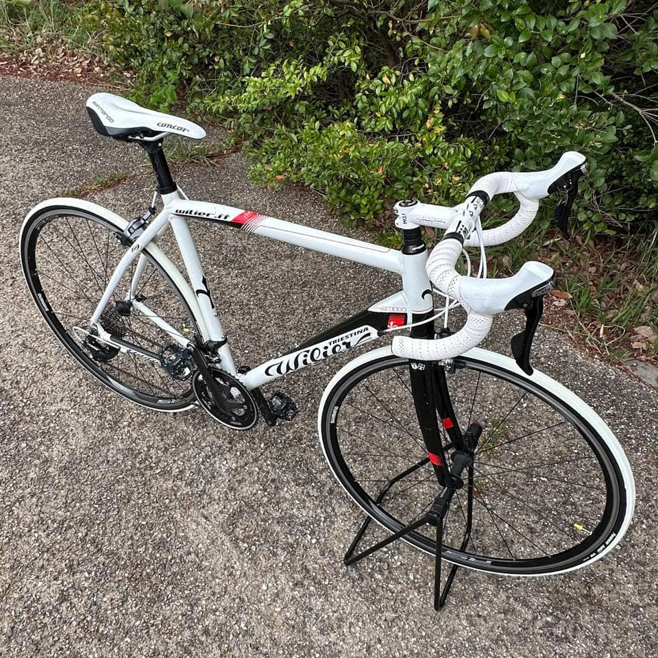 Wilier改！夜を駆ける白騎士 ！！新品パーツ多数