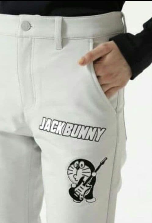 再再再値下新品　ジャックバニー　パンツ1　ドラえもん裏起毛グレー定価17600円
