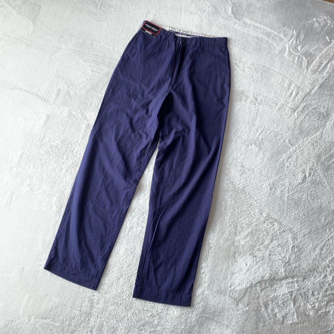 希少 POLO GOLF ラルフローレン 綿 コットン パンツ スラックス