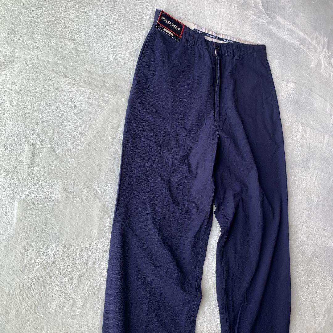 希少 POLO GOLF ラルフローレン 綿 コットン パンツ スラックス