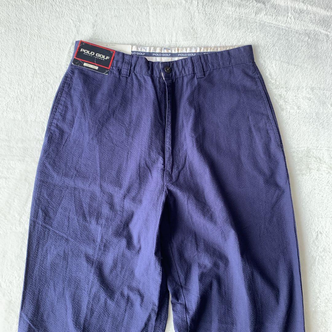 希少 POLO GOLF ラルフローレン 綿 コットン パンツ スラックス