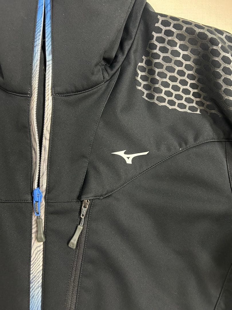 Mizuno トレーニングウエア テックシールド パーカー 防風 ストレッチ