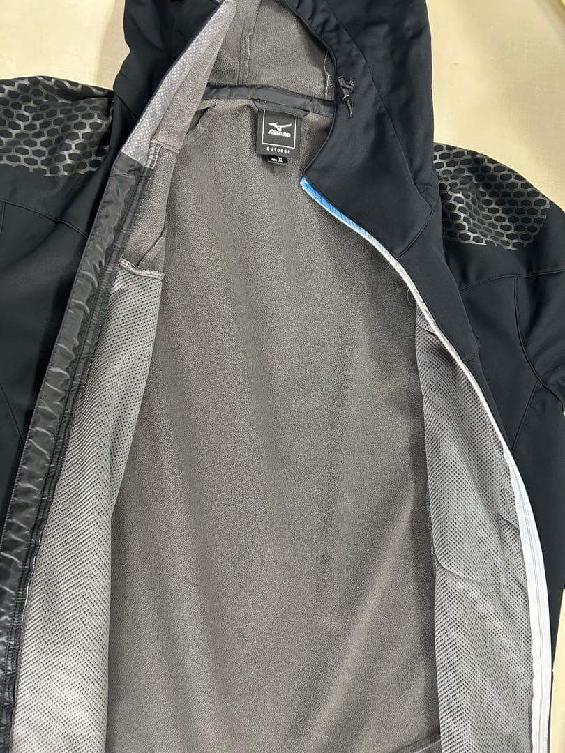Mizuno トレーニングウエア テックシールド パーカー 防風 ストレッチ