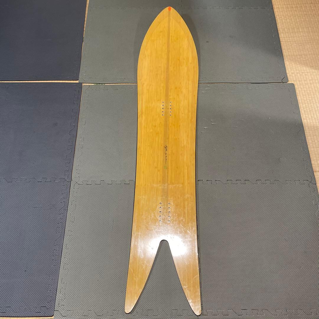 スノーボード GENTEMSTICK BIG FISH 163