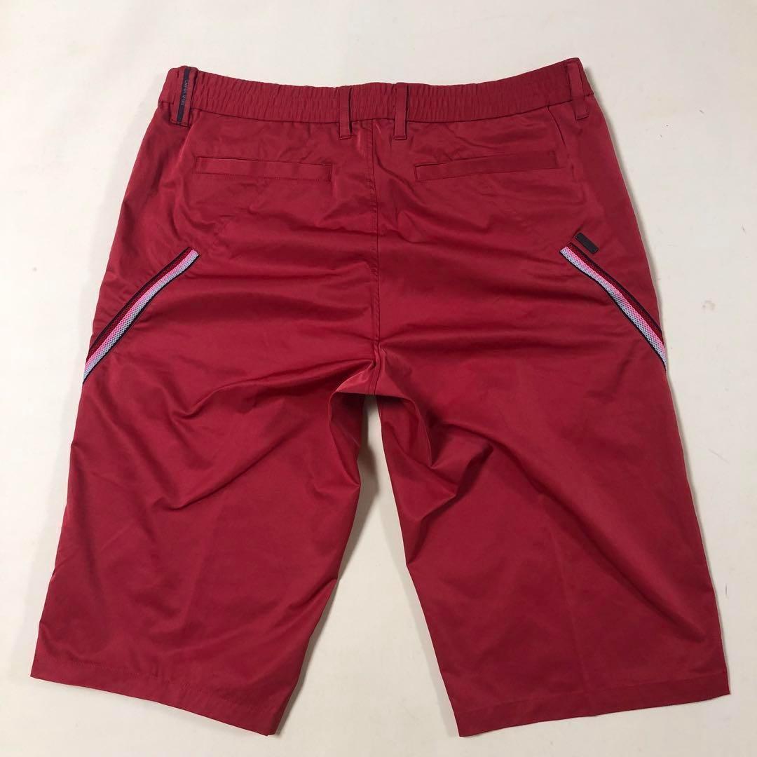ランバンスポール ゴルフ ハーフ ショート パンツ レッド サイズ42