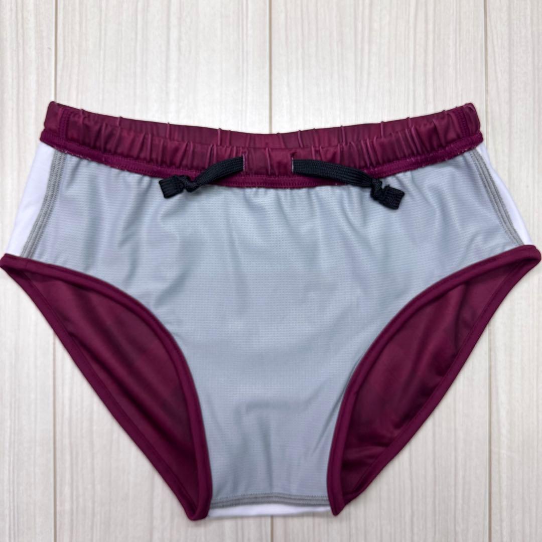 ニューバランス　女子陸上レーシングショーツ　エンジ(アーガイル)　Mサイズ　新品