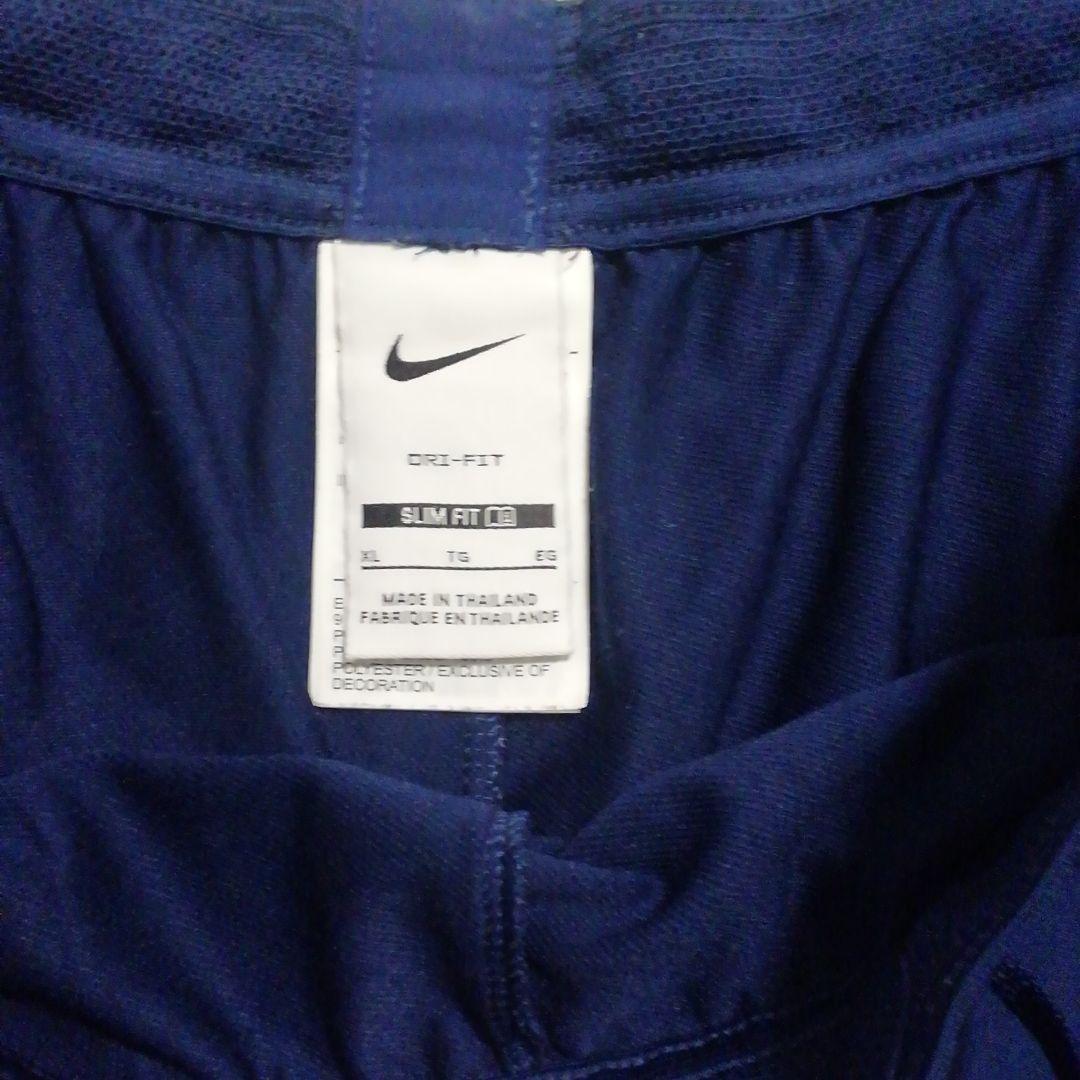 ★Nike DRI-FITスリムフィットドリルジャージ XL ネイビー上下XL★