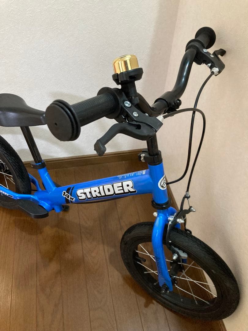 【美品】14X STRIDER バランスバイク 青