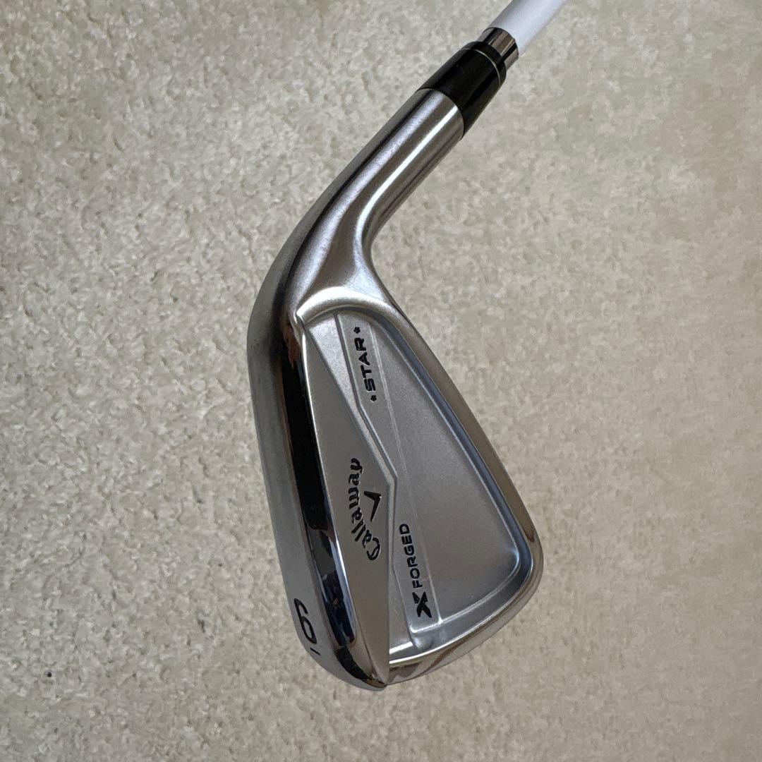 ゆずさんCallaway X FORGED STAR(2024)アイアン