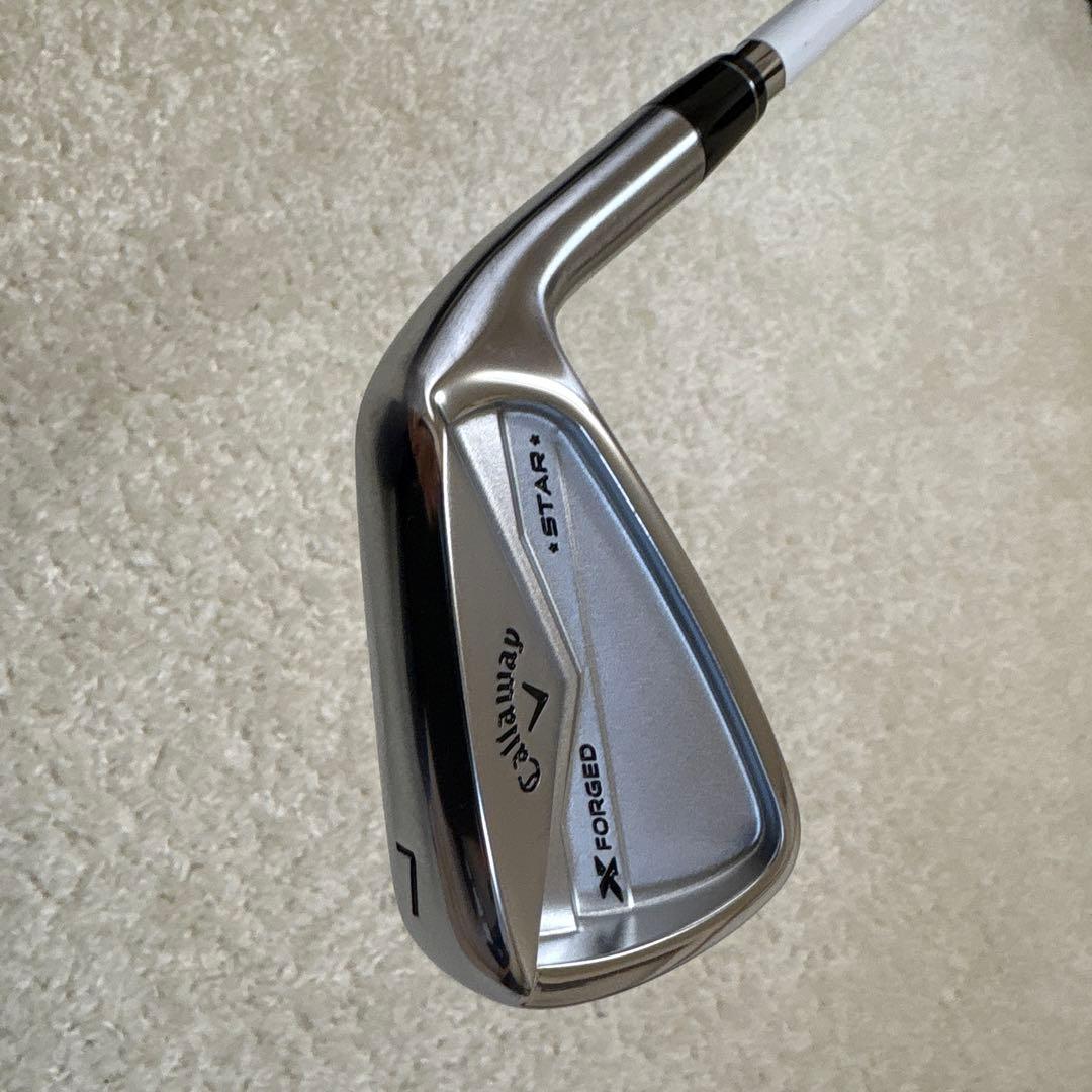 ゆずさんCallaway X FORGED STAR(2024)アイアン