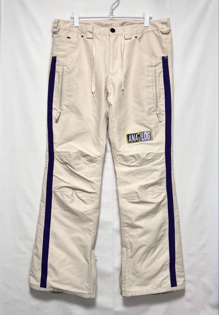 Burton×ANALOG スノーボードパンツ Thatcher Pant 白