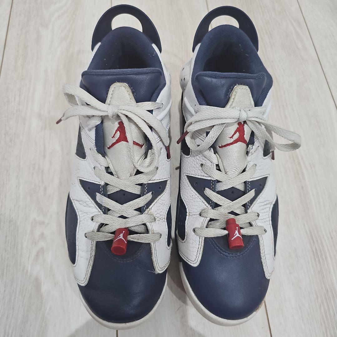 Air Jordan 6 ネイビー/ホワイト ゴルフシューズ